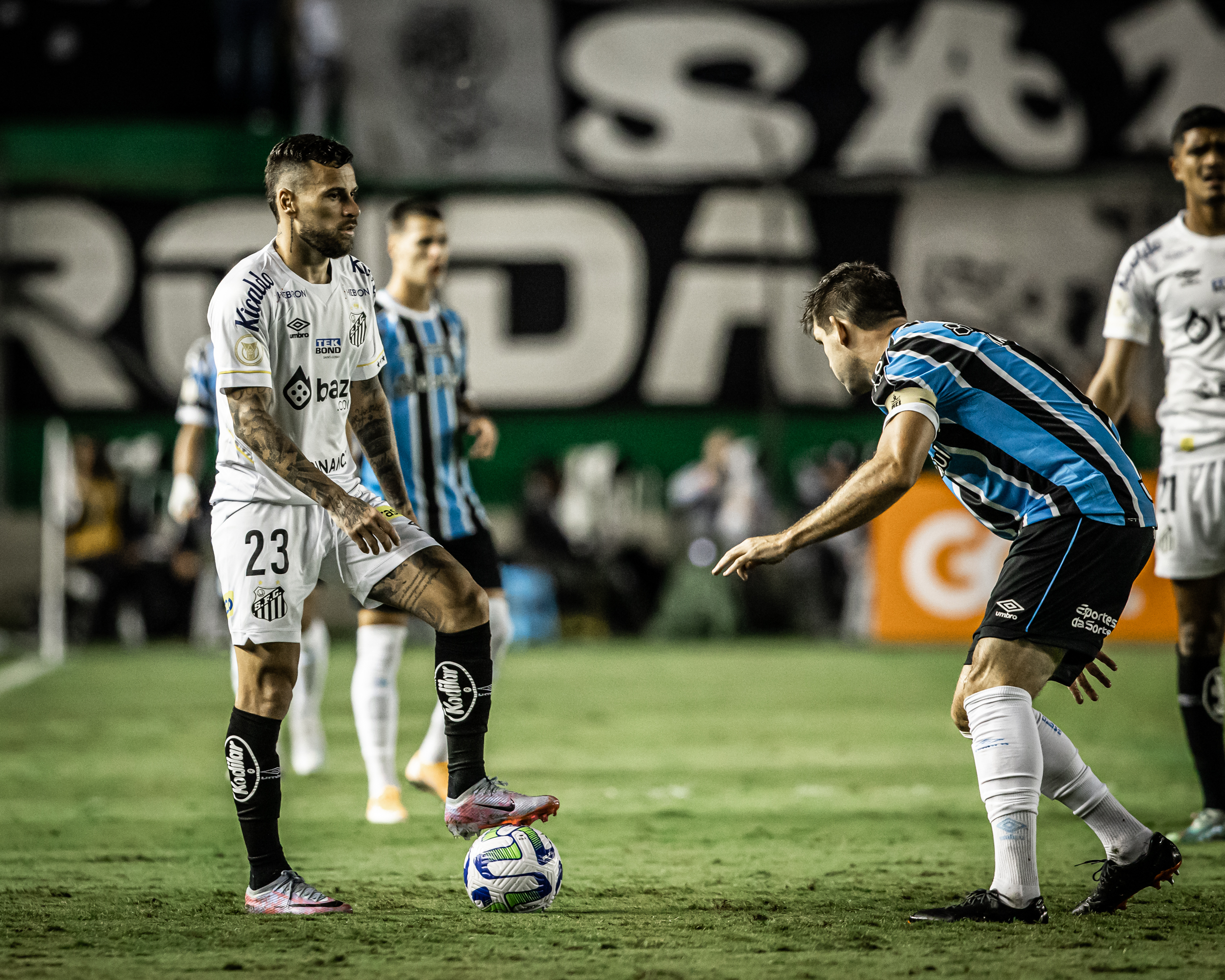 Grêmio x Santos – Interações e pós-jogo