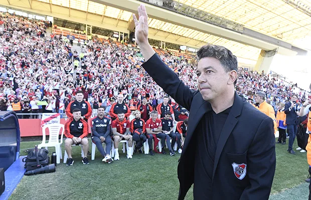 Marcelo Gallardo pelo River Plate.