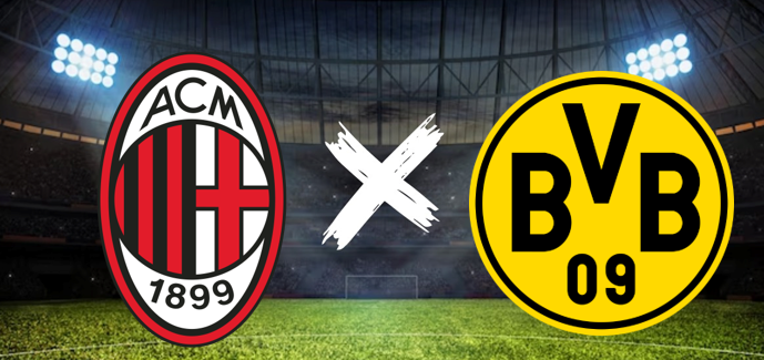 Milan x Borussia Dortmund: onde assistir ao jogo da Champions