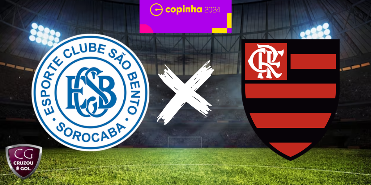 São Bento x Flamengo jogam pela 2ª rodada da fase de grupos da Copa São Paulo de Futebol Júnior 2024. - Foto: Cruzou é Gol