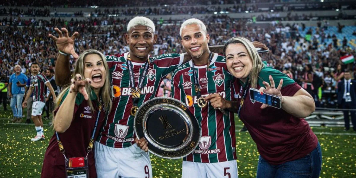 John Keneddy e Alexsander, do Fluminense